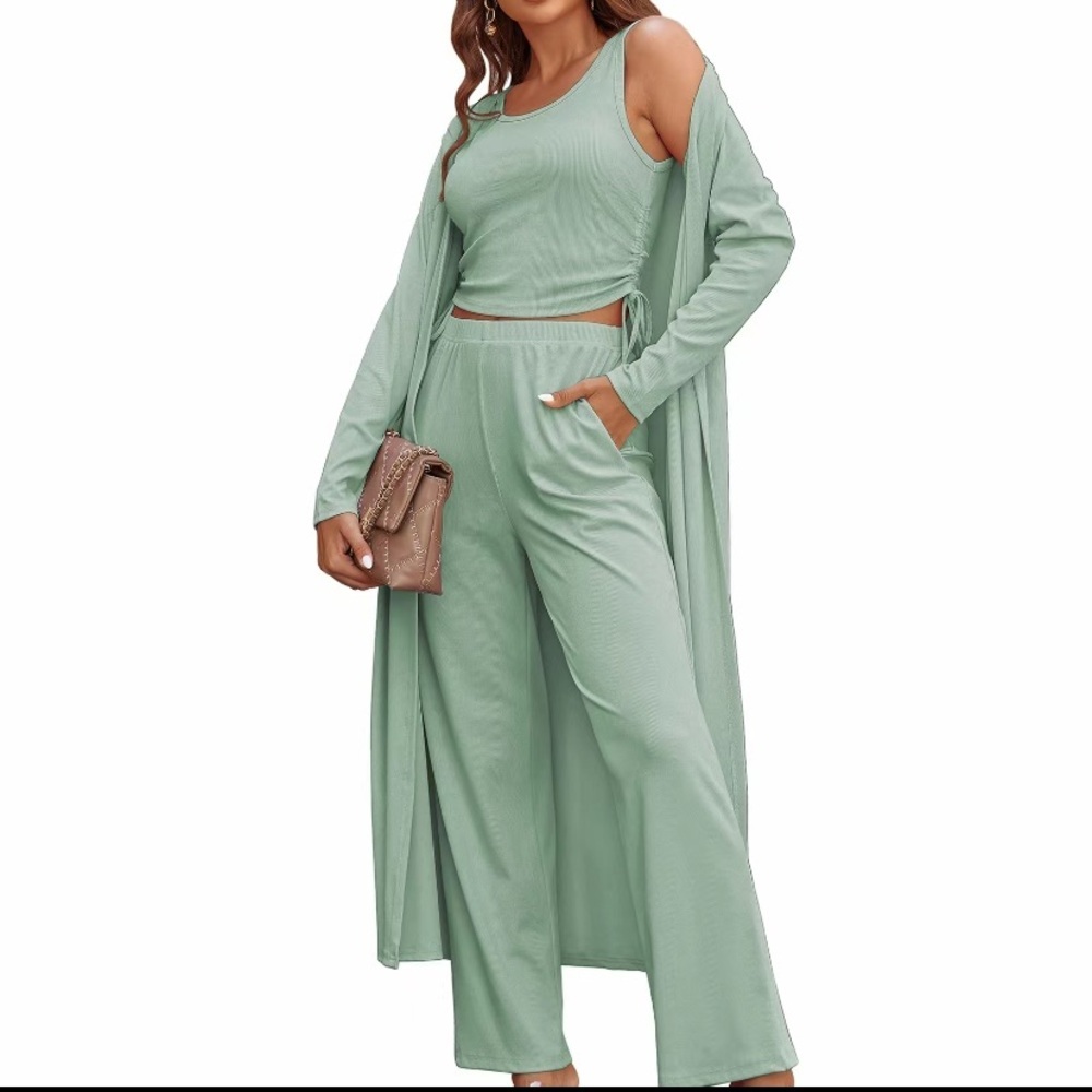 Ekouaer 3 Piece Casual  Loungewear